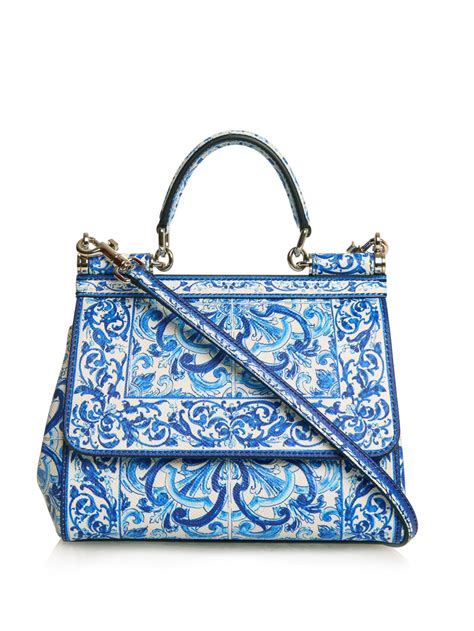 dolce gabbana majolica bag|dolce and gabbana majolica print.